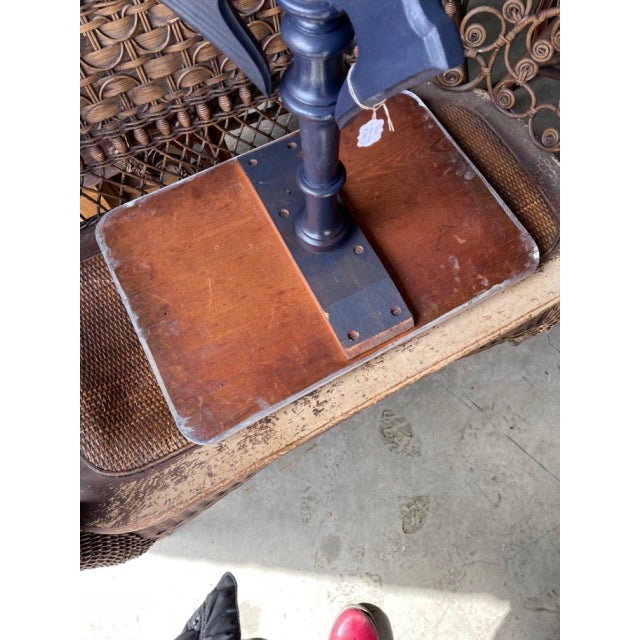 Wood Painted, Early American Side Table For Sale - Image 7 of 8