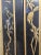 Wood Late 20th Century Drexel Heritage Black Lacquer Et Cetera Chinoiserie China Cabinet Bookcase For Sale - Image 7 of 11