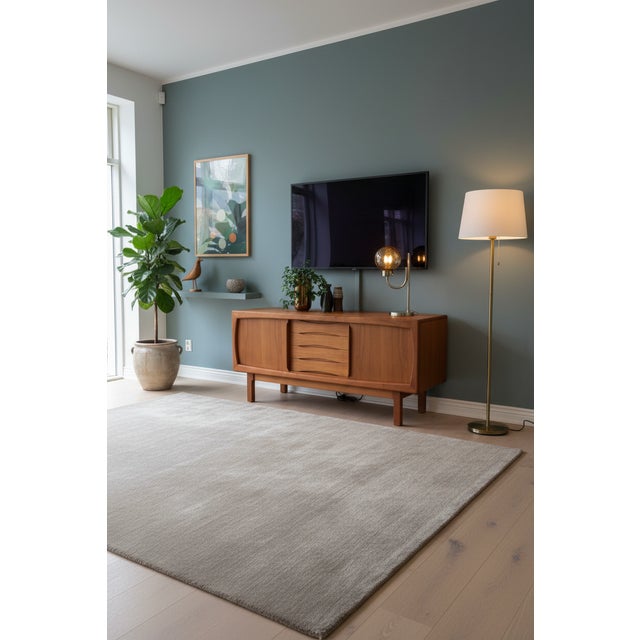 Sideboard in Teak by H. P. Hansen and Burchardt Nielsen for Dyrlund, 1960s For Sale - Image 14 of 15