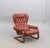 Ear-Patch Chair in Mouled Wood, 1960s, in Good conditions. Designed 1960 to 1969