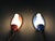 Pink & Blue Wall Lamps, 1950s, Set of 2 For Sale - Image 15 of 18
