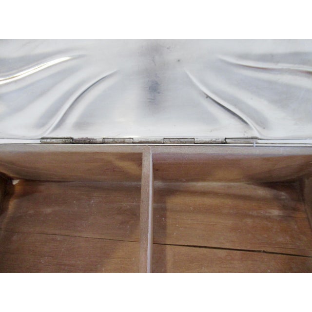 C.1920's Signed Jakob Grimminger Art Deco Era Sterling Silver Lidded Keepsake Box For Sale - Image 15 of 15