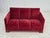 Mid-Century Modern Danish Three-Seater Sofa in Furniture Velour and Oak Wood, 1950s For Sale - Image 3 of 18