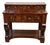 1890s Antique American Empire Flame Mahogany Server / Buffet For Sale