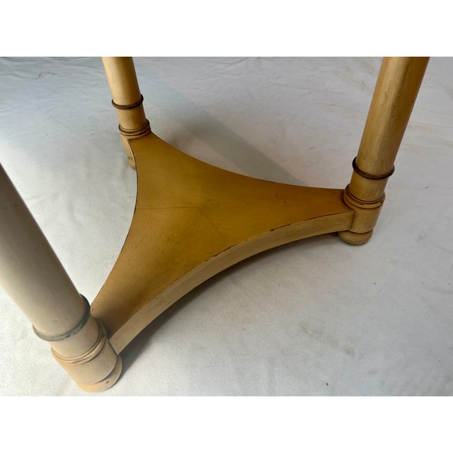Late 20th Century Directoire Style Marble Top Gueridon Table - Project Piece For Sale In Los Angeles - Image 6 of 9