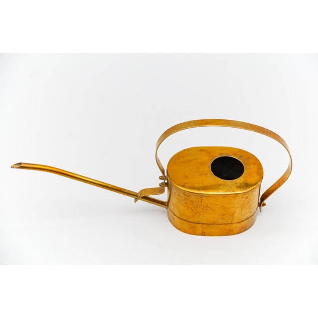 Handmade Brass Watering Can from Wäll, Germany, 1960s For Sale - Image 4 of 10