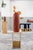 Volume 02 Shelf in Light Brown Orange Stained Abachi Wood by Tellurico For Sale - Image 9 of 11