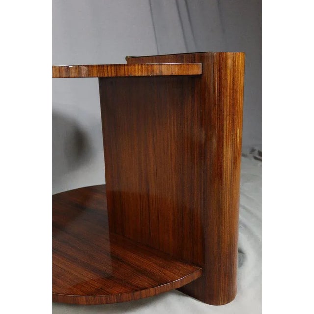 Art Deco Ebony Side Table For Sale - Image 9 of 13