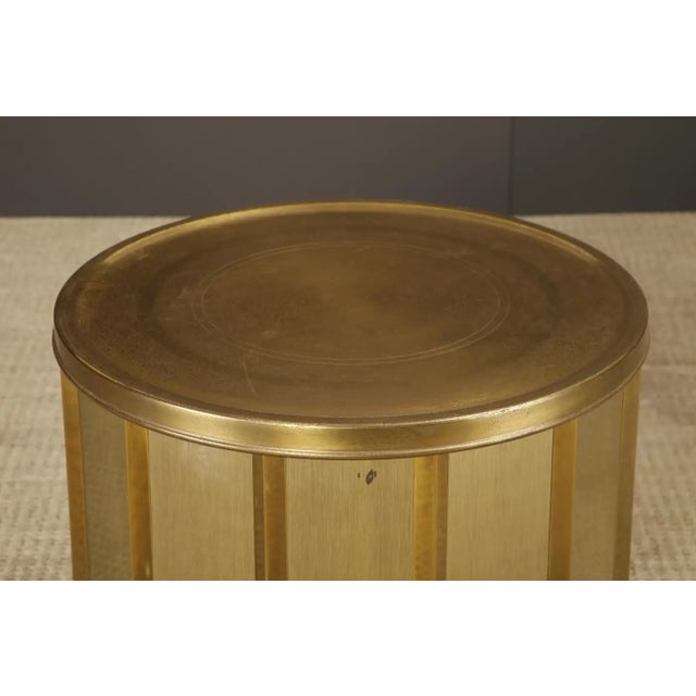 1970s Mastercraft Sculptural Brass Dining / Game / Center Table Base For Sale - Image 10 of 16