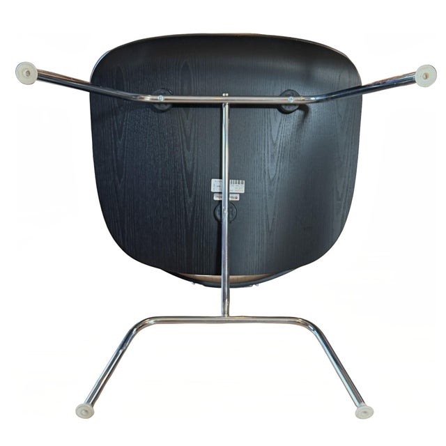 Charles and Ray Eames Molded Plywood Lounge Chair Metal Base (Lcm) for Herman Miller, 2007 For Sale - Image 11 of 13