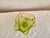 Viking Glass Company Vintage 1970's Viking Epic #6806 Avocado Drape Bowl 8" For Sale - Image 4 of 5