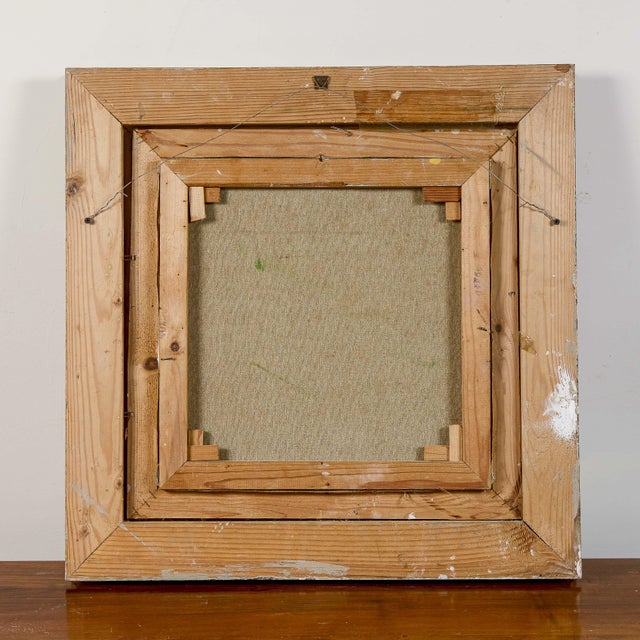 Manlio Bacosi, Untitled, Canvas, Framed For Sale - Image 4 of 5