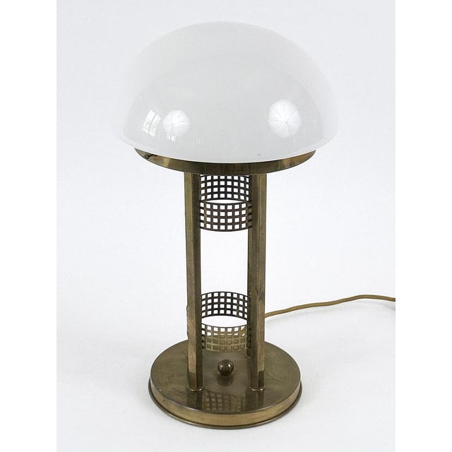 Art Nouveau Brass Table Lamp, Austria, 1980s For Sale - Image 13 of 18