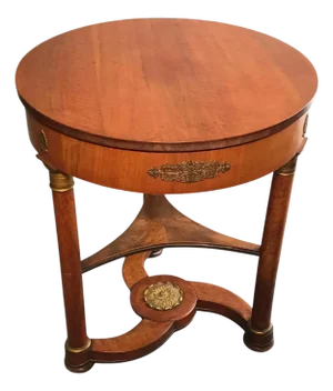 Empire Mahogany Side Table, France, 1810s