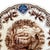 Royal Stafford Royal Stafford English Brown Transferware Pheasants & Acorns Thanksgiving Dinner Plates - Set of 12 For Sale - Image 4 of 7