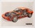 Modern Porsche 928 Red Cutaway Poster, 1980 For Sale - Image 3 of 9