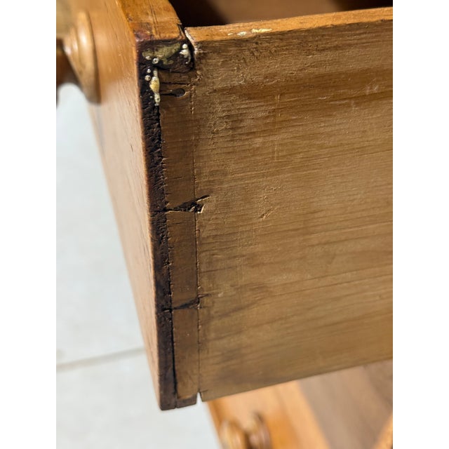 Antique Pine Two Over Two Drawers - Chest of Drawers From England For Sale - Image 17 of 18