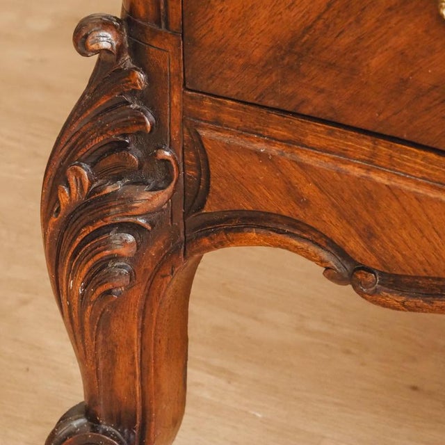 Textile Louis XV Walnut Chest of Drawers, 1900s For Sale - Image 7 of 18