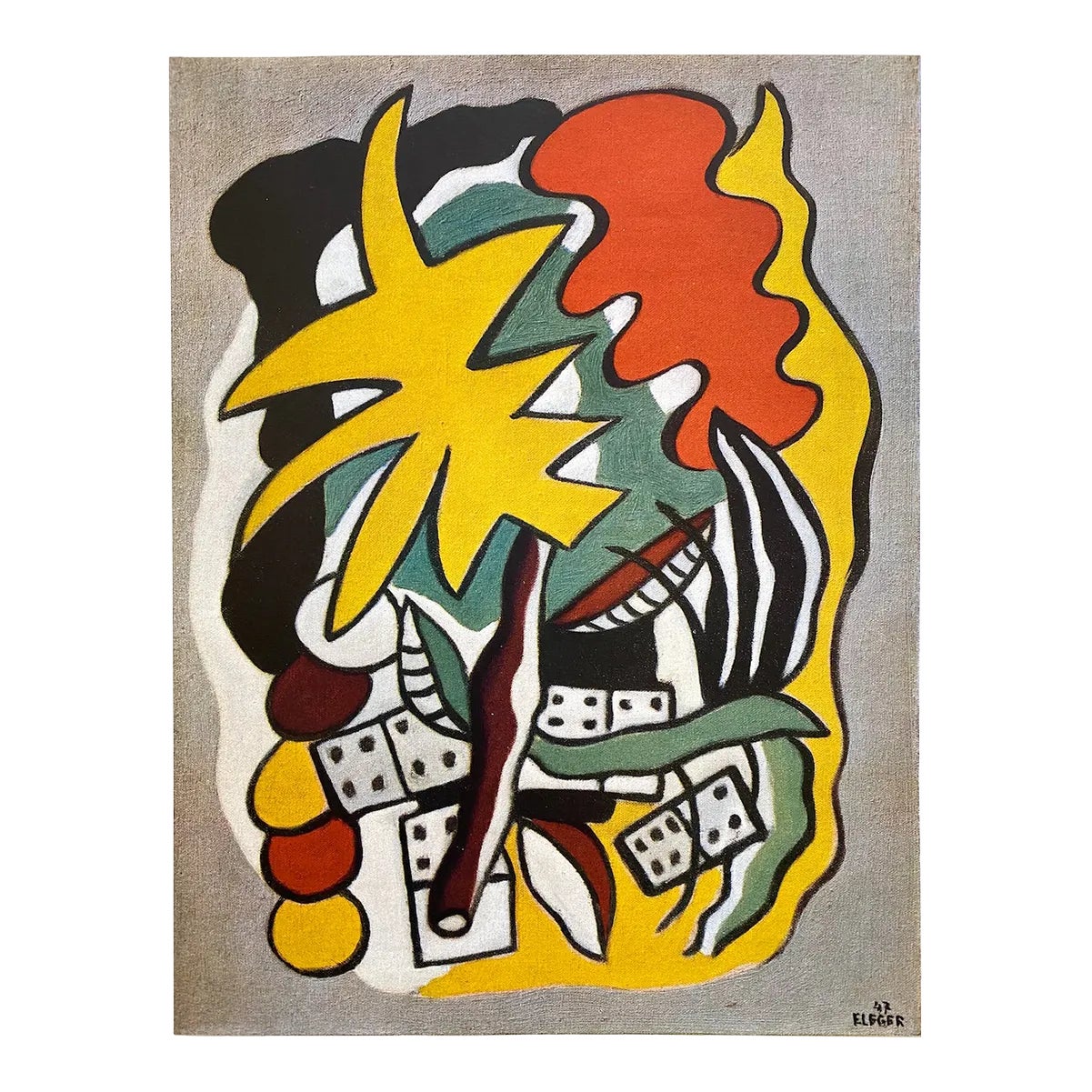 Fernand Leger Vintage 1948 Lmtd Edtn French Fine Art Lithograph