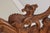 Pair Vintage Continental Figural Carved Armchairs For Sale - Image 14 of 18