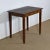 This small table, visible from all sides, has a solid oak top with 4 well joined boards. The thin belt has a drawer with a...