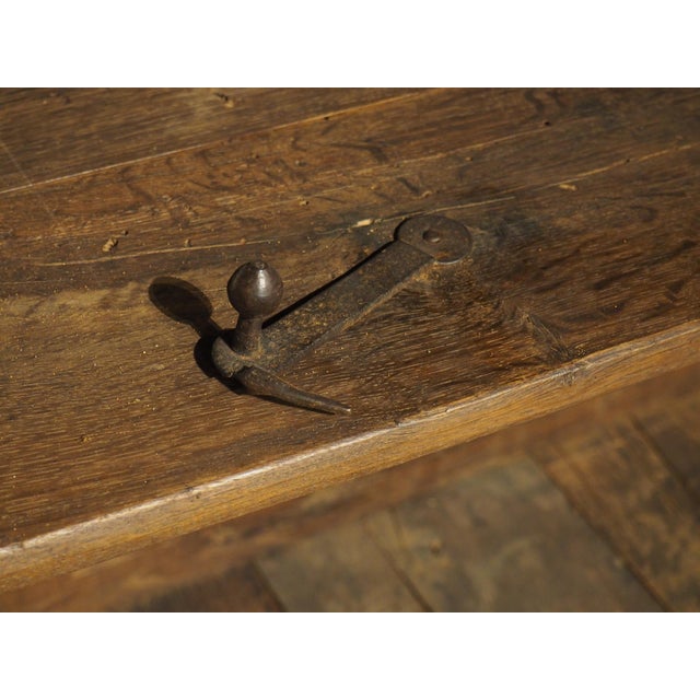 18th Century French Oak Hunt Buffet With Game Bird and Fish Panels For Sale - Image 18 of 18