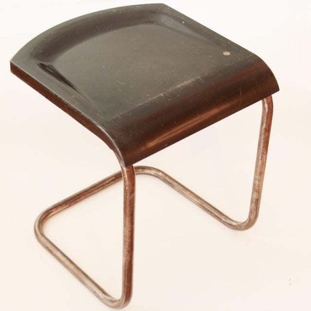 French Art Deco Bakelite Stool, 1930s For Sale - Image 9 of 9