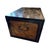 Vintage Black Chinese Lacquered Wood Blanket Chest With Hand-Painted Figural Scenes. For Sale In West Palm - Image 6 of 8