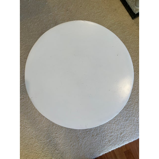 Early 21st Century Wooden Top Handcrafted Drink Table For Sale - Image 5 of 7