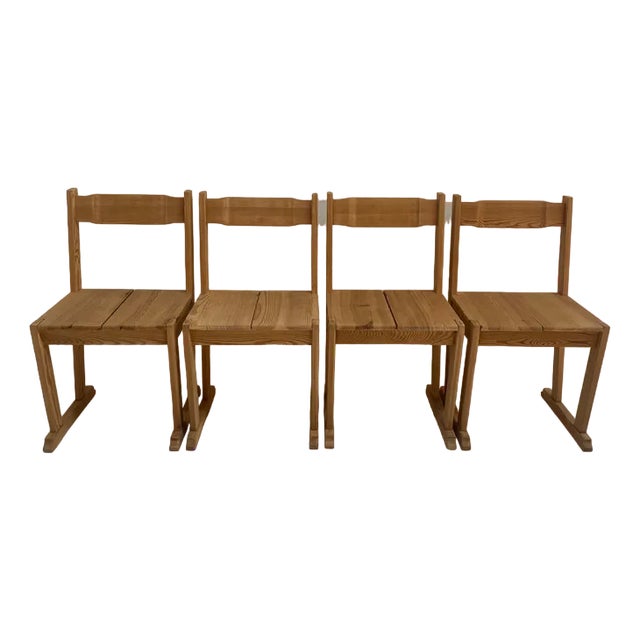 Modernist Chairs, 1950s, Set of 4 For Sale