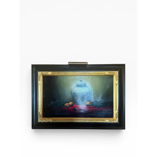 Realism Framed Still Life Oil Painting by Sean Farrell — Classic Elegance in Luminous Detail For Sale - Image 3 of 12