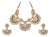 Mughal Magnificent Traditional Kundan Polki Rose Cut Diamond 18 K Bridal Set For Sale