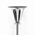 1980s Art Deco Polished Chrome Torchiere Signed Marbro For Sale - Image 5 of 8