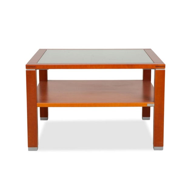 Coffee Tables in Wood and Glass from Hülsta, Set of 2 For Sale - Image 17 of 18
