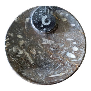 Vintage Fossil/Stone Dish For Sale