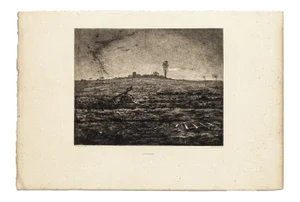 Marcel Roux after Jean François Millet, Novembre, Late 19th Century, Etching