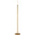 Modern Kelly Wearstler by Visual Comfort Signature Rousseau 60" Floor Lamp in Antique-Burnished Brass with Etched Crystal For Sale - Image 3 of 3