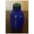 Art Deco Chinese Bright Blue Peking Glass Snuff Bottle For Sale - Image 9 of 10