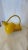 Yellow Enameled Gooseneck Desk Lamp For Sale - Image 4 of 12