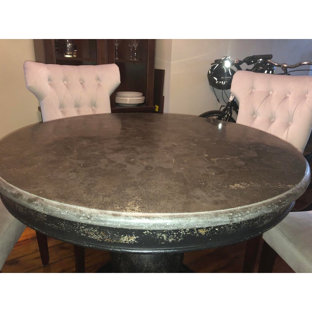 Modern Arhaus Luca Bluestone Luca Dining Table Chairish