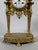Empire period portico clock, French work, circa 1800. The clock is in the form of a portico framed by two columns...
