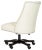 Studded Desk Chair in Cream For Sale - Image 4 of 9