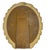 Wood Mid 20th Century Vintage Oval Louis XVI Giltwood Table Mirror with Bow and Trompe L'Oeil Accents For Sale - Image 7 of 10