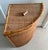 Brown Rattan Corner Hamper Basket With Triangular Design For Sale - Image 8 of 11