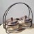 Silver-Plated Jam Jars with Stand, Set of 3 For Sale - Image 4 of 4