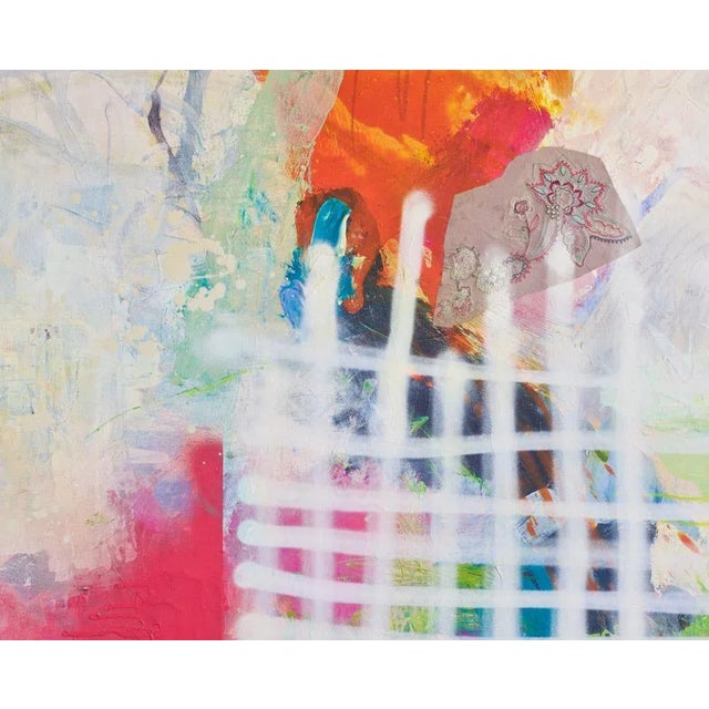 Abstract Carolina Alotus "Finding Bliss", Painting For Sale - Image 3 of 4