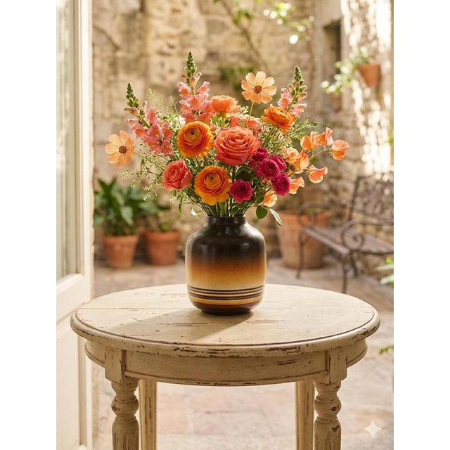 1960s Spanish Ceramic Vase by Joan Serra, 1960s For Sale - Image 5 of 6