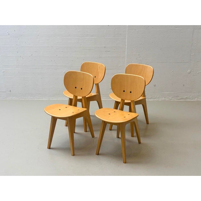 Model 3221 Chair by Junzo Sakakura for Tendo Mokko, 1980s For Sale - Image 4 of 17