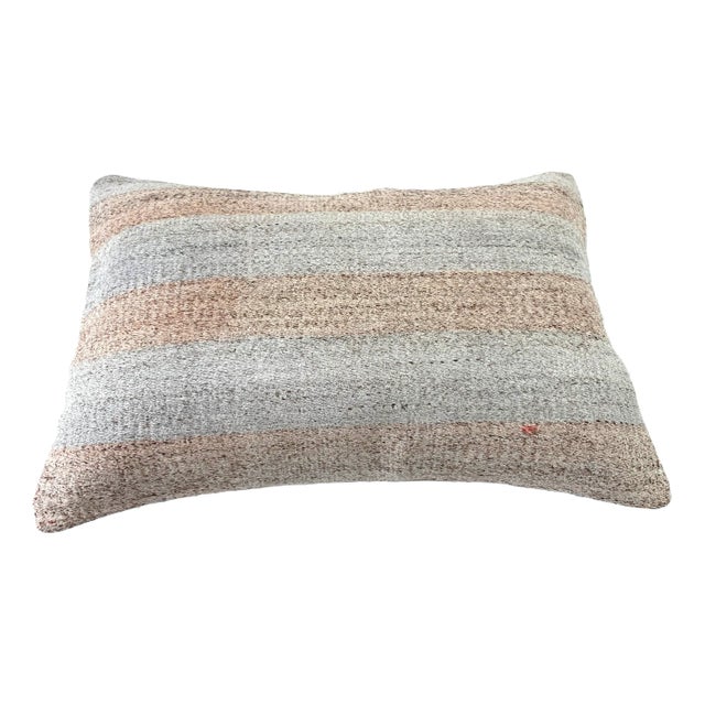 Vintage Turkish Handmade Kilim Cushion Cover For Sale