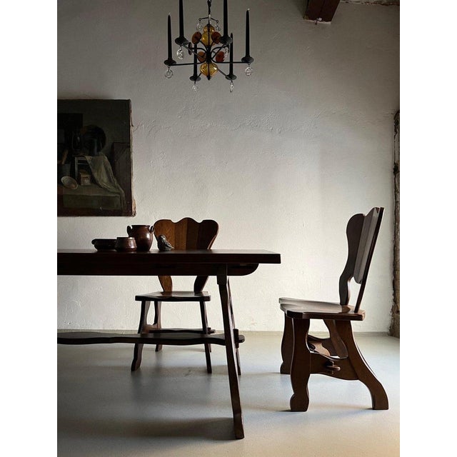 Art Glass Chandelier by Erik Höglund for Boda, 1970s For Sale - Image 6 of 7